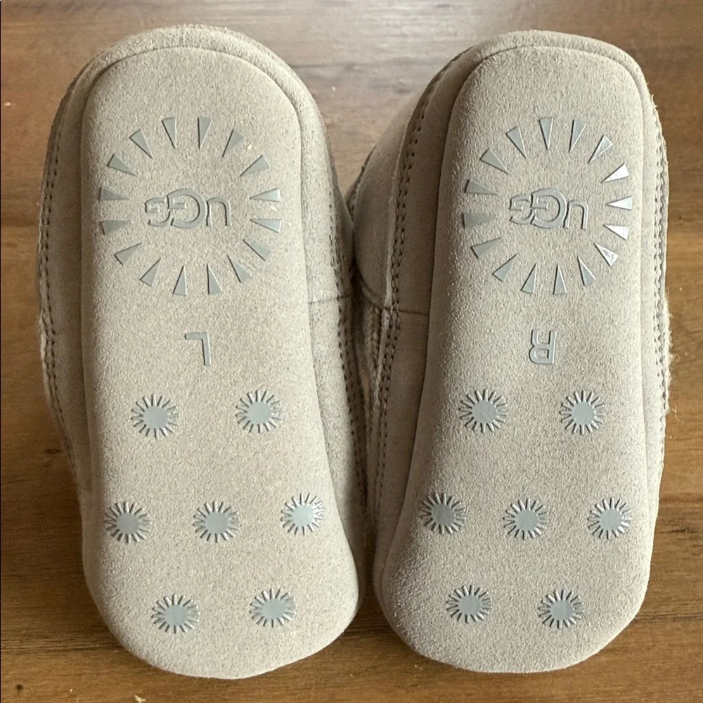 UGG Gray Baby Booties